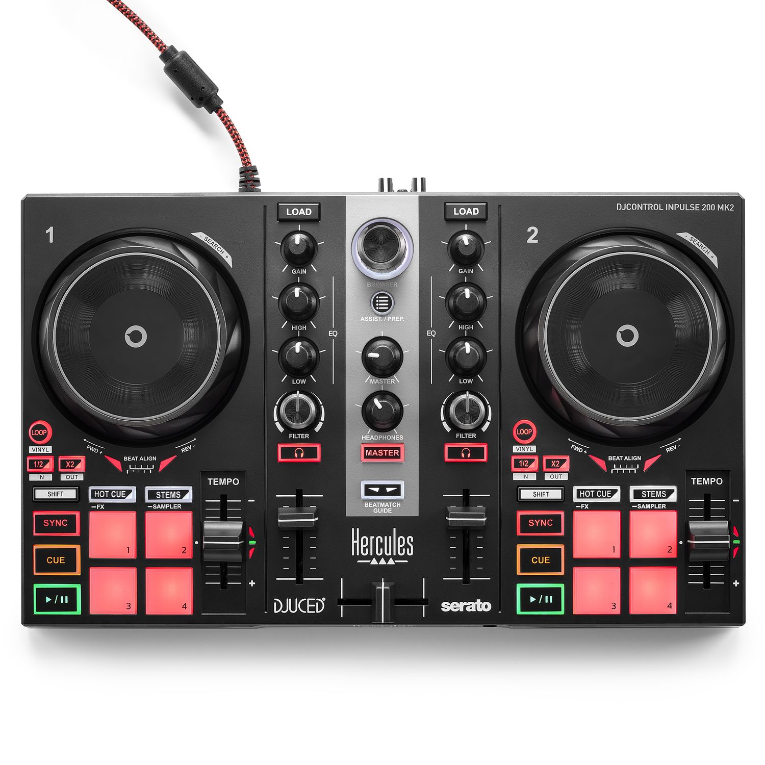 Controladora de DJ Hercules 200 MK2 (Imagem 2)